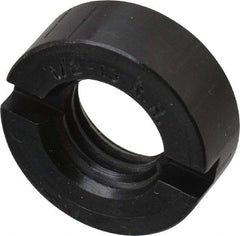 Sopko - 7/8" Diam Grinding Wheel Spindle Slotted Nut - 1/2-13 Thread Size, Right Handed, 5/16" Thick - Exact Industrial Supply