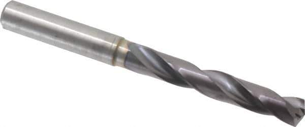 Guhring - 9.25mm 140° Solid Carbide Jobber Drill - FIREX Finish, Right Hand Cut, Spiral Flute, Straight Shank, 103mm OAL, SU Point - Exact Industrial Supply