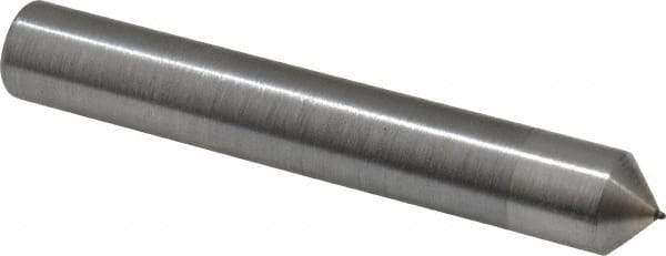 SPI - 0.015" Full Ball Radius Single Point Diamond Dresser - 2-1/2" Long x 3/8" Shank Diam - Exact Industrial Supply