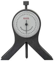 SPI - 360° Measuring Range, Magnetic Base Dial Protractor - Accuracy Up to 3 per min - Exact Industrial Supply