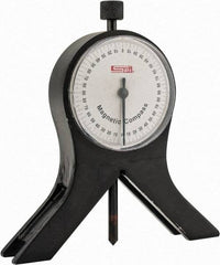 SPI - 360° Measuring Range, Magnetic Base Dial Protractor - Accuracy Up to 3 per min - Exact Industrial Supply