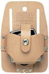 CLC - Tape Measure Holster - Leather, Tan - Exact Industrial Supply