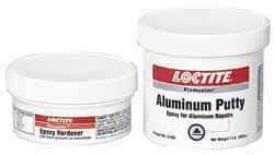 Loctite - 1 Lb Kit Gray Epoxy Resin Putty - -20 to 203°F Operating Temp, 6 hr Full Cure Time, Series 135 - Exact Industrial Supply