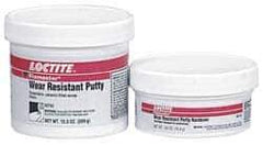 Loctite - 1 Lb Kit Gray Epoxy Resin Putty - -20 to 225°F Operating Temp, 6 hr Full Cure Time, Series 135 - Exact Industrial Supply