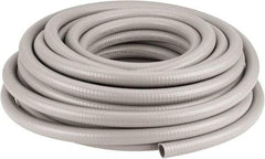 Hubbell Wiring Device-Kellems - 1" Trade Size, 100' Long, Flexible Liquidtight Conduit - PVC, 26mm ID, Gray - Exact Industrial Supply