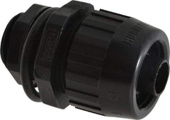 Hubbell Wiring Device-Kellems - 3/8" Trade, Nylon Compression Flexible Liquidtight Conduit Connector - Noninsulated - Exact Industrial Supply