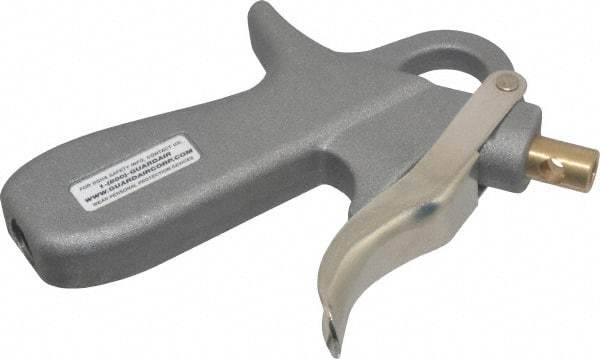 Guardair - 120 Max psi Venturi Nozzle Pistol Grip Blow Gun - 1/4 NPT, Aluminum - Exact Industrial Supply