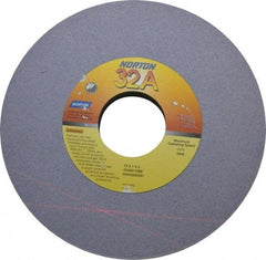 Norton - 12" Diam x 3" Hole x 1" Thick, I Hardness, 60 Grit Surface Grinding Wheel - Aluminum Oxide, Type 1, Medium Grade, 2,070 Max RPM, Vitrified Bond, No Recess - Exact Industrial Supply