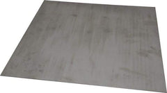 Made in USA - 0.048 Inch Thick x 12 Inch Wide x 12 Inch Long, 304 Stainless Steel Sheet - Intermediate Polished Finish, #4 - Exact Industrial Supply