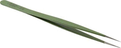 Dumont Minute Man - 5-1/2" OAL SS Assembly Tweezers - Stainless Steel, SS Pattern - Exact Industrial Supply