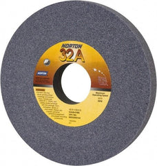 Norton - 12" Diam x 3" Hole x 1-1/2" Thick, I Hardness, 46 Grit Surface Grinding Wheel - Aluminum Oxide, Type 1, Coarse Grade, 2,070 Max RPM, Vitrified Bond, No Recess - Exact Industrial Supply