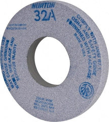 Norton - 12" Diam x 5" Hole x 1-1/2" Thick, H Hardness, 46 Grit Surface Grinding Wheel - Aluminum Oxide, Type 1, Coarse Grade, 2,070 Max RPM, Vitrified Bond, No Recess - Exact Industrial Supply