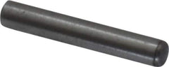 Value Collection - 1/16" Diam x 3/8" Pin Length Grade 8 Alloy Steel Standard Dowel Pin - C 50-58 Hardness, 800 Lb Breaking Strength, 1 Beveled & 1 Rounded End - Exact Industrial Supply