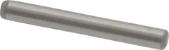 Value Collection - 1/16" Diam x 1/2" Pin Length Grade 8 Alloy Steel Standard Dowel Pin - C 50-58 Hardness, 800 Lb Breaking Strength, 1 Beveled & 1 Rounded End - Exact Industrial Supply