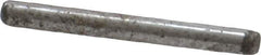Value Collection - 1/16" Diam x 5/8" Pin Length Grade 8 Alloy Steel Standard Dowel Pin - C 50-58 Hardness, 800 Lb Breaking Strength, 1 Beveled & 1 Rounded End - Exact Industrial Supply