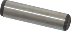 Value Collection - 3/16" Diam x 3/4" Pin Length Grade 8 Alloy Steel Standard Dowel Pin - C 50-58 Hardness, 7,200 Lb Breaking Strength, 1 Beveled & 1 Rounded End - Exact Industrial Supply