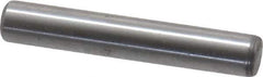 Value Collection - 1/4" Diam x 1-1/2" Pin Length Grade 8 Alloy Steel Standard Dowel Pin - C 50-58 Hardness, 12,800 Lb Breaking Strength, 1 Beveled & 1 Rounded End - Exact Industrial Supply