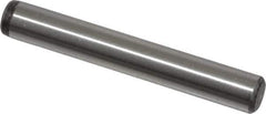 Value Collection - 1/4" Diam x 1-3/4" Pin Length Grade 8 Alloy Steel Standard Dowel Pin - C 50-58 Hardness, 12,800 Lb Breaking Strength, 1 Beveled & 1 Rounded End - Exact Industrial Supply