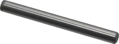 Value Collection - 1/4" Diam x 2-1/2" Pin Length Grade 8 Alloy Steel Standard Dowel Pin - C 50-58 Hardness, 12,800 Lb Breaking Strength, 1 Beveled & 1 Rounded End - Exact Industrial Supply