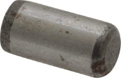 Value Collection - 5/16" Diam x 5/8" Pin Length Grade 8 Alloy Steel Standard Dowel Pin - C 50-58 Hardness, 20,000 Lb Breaking Strength, 1 Beveled & 1 Rounded End - Exact Industrial Supply