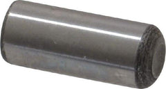 Value Collection - 5/16" Diam x 3/4" Pin Length Grade 8 Alloy Steel Standard Dowel Pin - C 50-58 Hardness, 20,000 Lb Breaking Strength, 1 Beveled & 1 Rounded End - Exact Industrial Supply