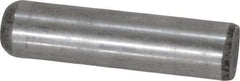 Value Collection - 5/16" Diam x 1-1/4" Pin Length Grade 8 Alloy Steel Standard Dowel Pin - C 50-58 Hardness, 20,000 Lb Breaking Strength, 1 Beveled & 1 Rounded End - Exact Industrial Supply