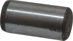 Value Collection - 3/8" Diam x 3/4" Pin Length Grade 8 Alloy Steel Standard Dowel Pin - C 50-58 Hardness, 28,700 Lb Breaking Strength, 1 Beveled & 1 Rounded End - Exact Industrial Supply