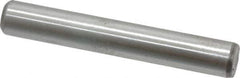 Value Collection - 3/8" Diam x 2-1/2" Pin Length Grade 8 Alloy Steel Standard Dowel Pin - C 50-58 Hardness, 28,700 Lb Breaking Strength, 1 Beveled & 1 Rounded End - Exact Industrial Supply