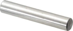 Value Collection - 7/16" Diam x 2-1/2" Pin Length Grade 8 Alloy Steel Standard Dowel Pin - C 50-58 Hardness, 39,100 Lb Breaking Strength, 1 Beveled & 1 Rounded End - Exact Industrial Supply