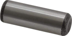 Value Collection - 1/2" Diam x 1-1/2" Pin Length Grade 8 Alloy Steel Standard Dowel Pin - C 50-58 Hardness, 51,000 Lb Breaking Strength, 1 Beveled & 1 Rounded End - Exact Industrial Supply