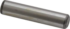 Value Collection - 1/2" Diam x 2-1/4" Pin Length Grade 8 Alloy Steel Standard Dowel Pin - C 50-58 Hardness, 51,000 Lb Breaking Strength, 1 Beveled & 1 Rounded End - Exact Industrial Supply