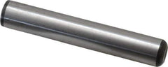 Value Collection - 1/2" Diam x 3" Pin Length Grade 8 Alloy Steel Standard Dowel Pin - C 50-58 Hardness, 51,000 Lb Breaking Strength, 1 Beveled & 1 Rounded End - Exact Industrial Supply