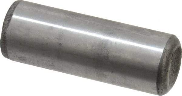 Value Collection - 5/8" Diam x 1-3/4" Pin Length Grade 8 Alloy Steel Standard Dowel Pin - C 50-58 Hardness, 79,800 Lb Breaking Strength, 1 Beveled & 1 Rounded End - Exact Industrial Supply