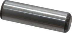 Value Collection - 7/8" Diam x 3" Pin Length Grade 8 Alloy Steel Standard Dowel Pin - C 50-58 Hardness, 156,000 Lb Breaking Strength, 1 Beveled & 1 Rounded End - Exact Industrial Supply