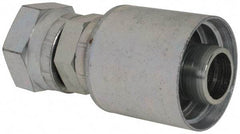 Eaton - 1 - 7/16-12 Thread Straight Hydraulic Hose Fitting - 1" Hose Diam - Exact Industrial Supply