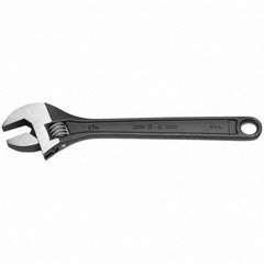 SK - Adjustable Wrench - Black Oxide Finish - Exact Industrial Supply