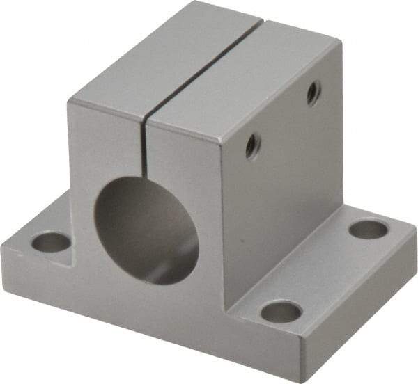 80/20 Inc. - 1-1/2 Inch Wide x 2-1/8 Inch High x 3 Inch Deep Double Horizontal Base - 1.004 Inch Hole x 0.328 Inch Bolt Hole Diameter - Exact Industrial Supply