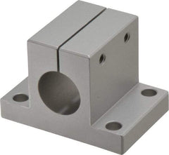 80/20 Inc. - 1-1/2 Inch Wide x 2-1/8 Inch High x 3 Inch Deep Double Horizontal Base - 1.004 Inch Hole x 0.328 Inch Bolt Hole Diameter - Exact Industrial Supply