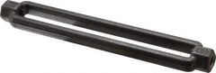 Made in USA - 1,200 Lb Load Limit, 3/8" Thread Diam, 3/8" Take Up, Steel Turnbuckle Body Turnbuckle - 7-1/8" Body Length, 9/16" Neck Length, 13" Closed Length - Exact Industrial Supply