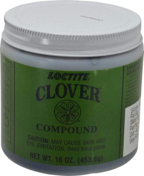 Loctite - 1 Lb Water Soluble Compound - Compound Grade Super Fine, 400 Grit, Black & Gray, Use on General Purpose - Exact Industrial Supply