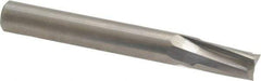 Onsrud - 3/8" Cutting Diam x 5/8" Length of Cut, 3 Flute, Upcut Spiral Router Bit - Uncoated, Right Hand Cut, Solid Carbide, 3" OAL x 3/8" Shank Diam, Three Edge, 10° Helix Angle - Exact Industrial Supply