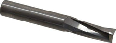 Onsrud - 1/2" Cutting Diam x 1-1/8" Length of Cut, 3 Flute, Upcut Spiral Router Bit - Uncoated, Right Hand Cut, Solid Carbide, 3-1/2" OAL x 1/2" Shank Diam, Three Edge, 10° Helix Angle - Exact Industrial Supply