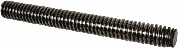 Threaded Rod: 1-1/4-5, 6' Long, Low Carbon Steel, Grade C1018 ACME, 2G, Right Hand Thread