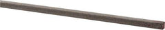 Made in USA - 36" Long x 3/32" High x 3/32" Wide, Key Stock - W-1 (Water Hardening) Tool Steel - Exact Industrial Supply