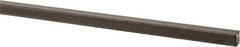 Made in USA - 36" Long x 1/8" High x 1/8" Wide, Key Stock - W-1 (Water Hardening) Tool Steel - Exact Industrial Supply