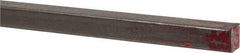 Made in USA - 36" Long x 3/16" High x 3/16" Wide, Key Stock - W-1 (Water Hardening) Tool Steel - Exact Industrial Supply