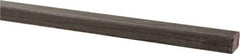 Made in USA - 36" Long x 1/4" High x 1/4" Wide, Key Stock - W-1 (Water Hardening) Tool Steel - Exact Industrial Supply