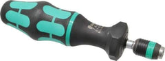 Wera - 1 Piece, 1.2 to 3 N/m, Adjustable Torque Limiting Screwdriver - 6" OAL, 1/4" Drive, 0.1" Graduation - Exact Industrial Supply