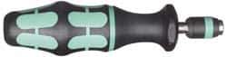 Wera - 1 Piece, 2-1/2 to 11-1/2 In/Lb, Preset Torque Limiting Screwdriver - 1/4" Drive - Exact Industrial Supply