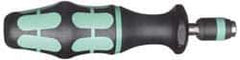 Wera - 1 Piece, 0.3 to 1.2 N/m, Preset Torque Limiting Screwdriver - 1/4" Drive - Exact Industrial Supply